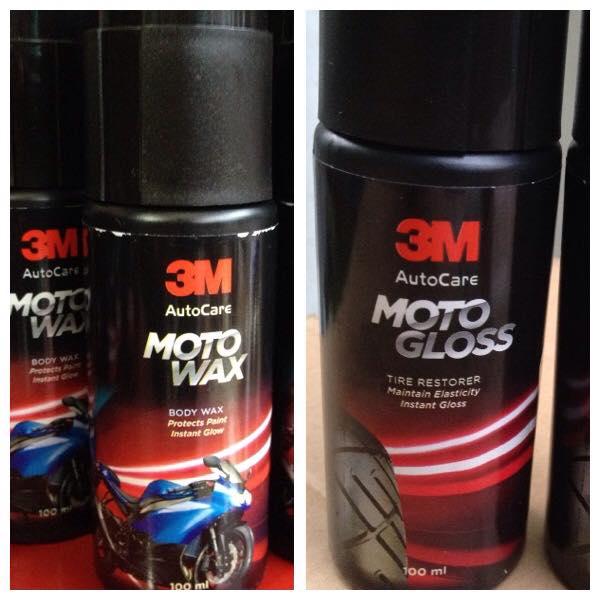 3Mautocare_ID's tweet photo. Yuk, bikin kilap motor kesayangan. Gunakan 3M Moto Wax http://t.co/Km8xymTFOT
