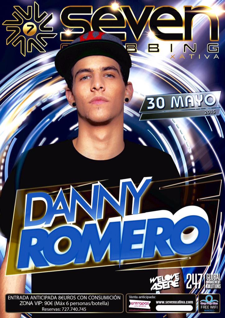 DannyRomeroprod's tweet photo. Este sábado 30 también estaremos en @sevenxativa ¡¡Allí nos vemos!!. http://t.co/gOiTlWlkwz