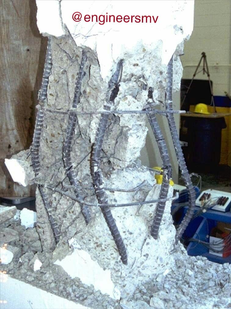 engineersmv's tweet photo. Column failure.. http://t.co/wQhYWEOZbt