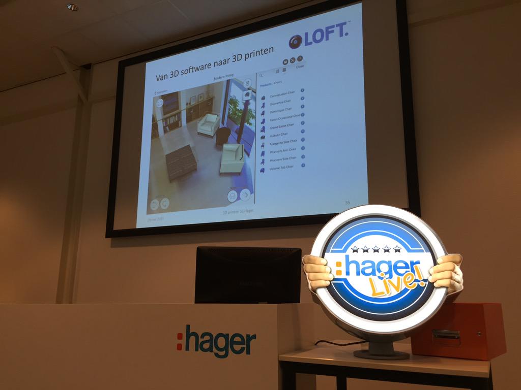 Kansen door 3D printen, leuke presentatie #hagerlive