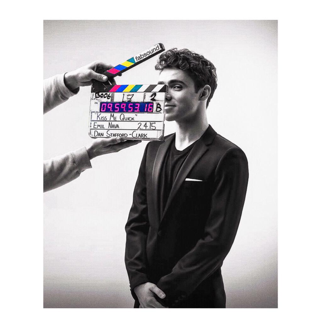 NathanSykes's tweet photo. Glad you like the #KissMeQuickVideo!! Here's a shot from behind the scenes as a thank you https://t.co/2KDD3KpiVs http://t.co/VQI0swrqeh