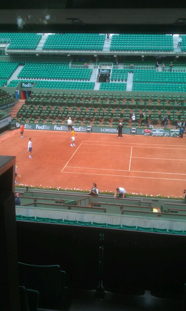 mktsportloisirs's tweet photo. Le @M2mktsport est présent à @rolandgarros_FR #RG15 🎾🎾#m2mktsport http://t.co/agBxrceToK