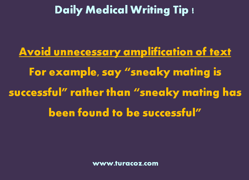 turacoz's tweet photo. #DailyMedicalWritingTip http://t.co/LnUg0uLy0l