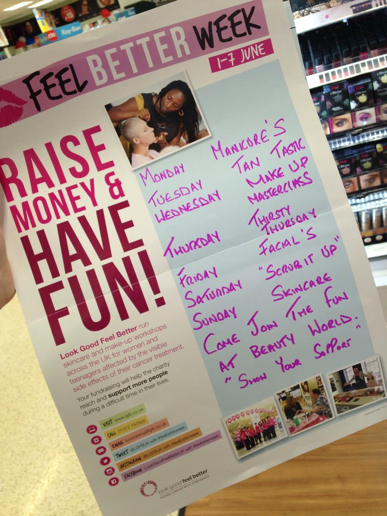 BeautyatPrescot's tweet photo. Why not come an join in our event @LGFB @BeautyatTesco @gina_pollitt http://t.co/4rZej5qrJS