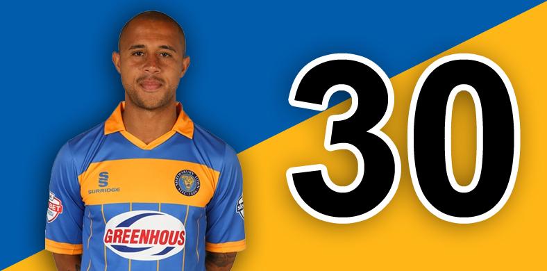 HAPPY BIRTHDAY: To Town\s Ashley Vincent who turns 30 years old today. Many happy returns, Ash! 