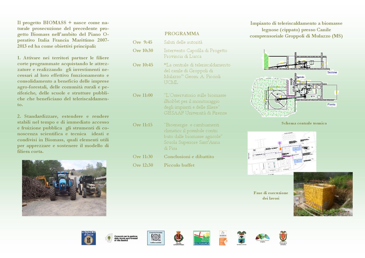 luccaprogettoEU's tweet photo. #progettobiomass 5 giugno "La filiera corta Bosco-Energia: esperienze in #Lunigiana" incontro con #scuole #biomasse http://t.co/HRc7hSeplE