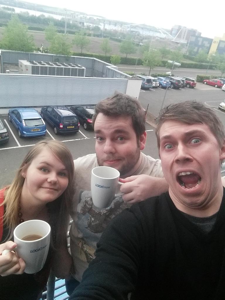 LogicNow <a href="/DundeeUniv/">We've moved...</a> #bigcoderquiz #CoffeeNow #TeamSelfie