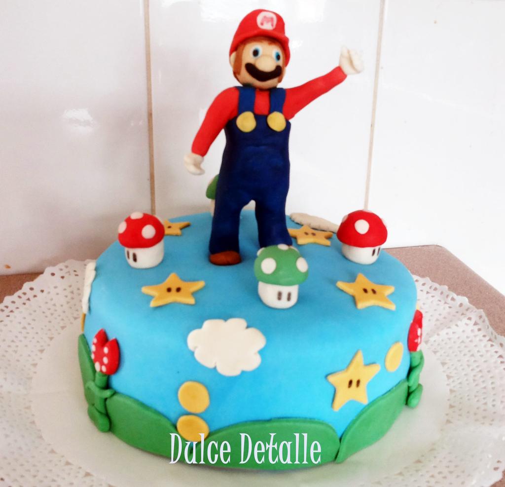 Torta Mario Bross #DulceDetalle RT! <a href="/DonDatos/">Publicidad Chile</a>