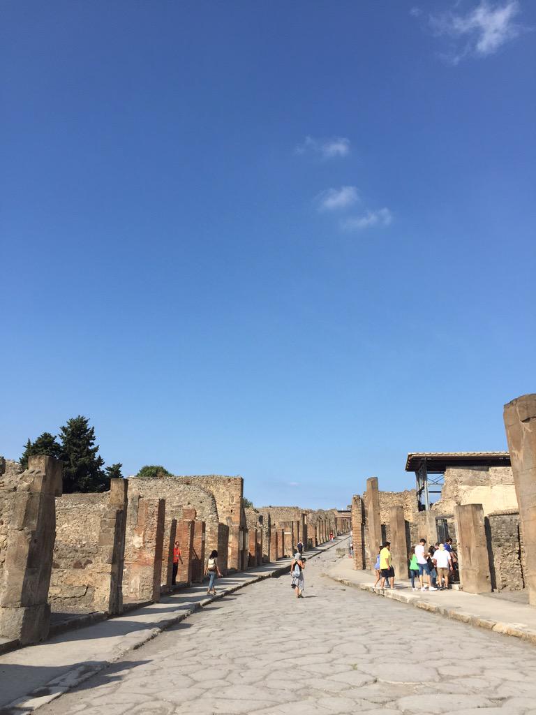 matchmia's tweet photo. Woke up in Naples, saw amazing sights @pompei, having lunch in Sorrento and ending the day in Capri! #Italy http://t.co/hF0bDYFOw4