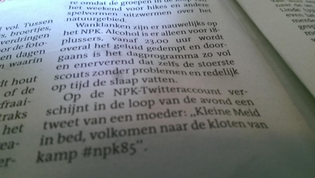 KThijsebaard's tweet photo. Ghe. Ik sta in de krant #dvhn #npk85 http://t.co/9dOksPvvLt