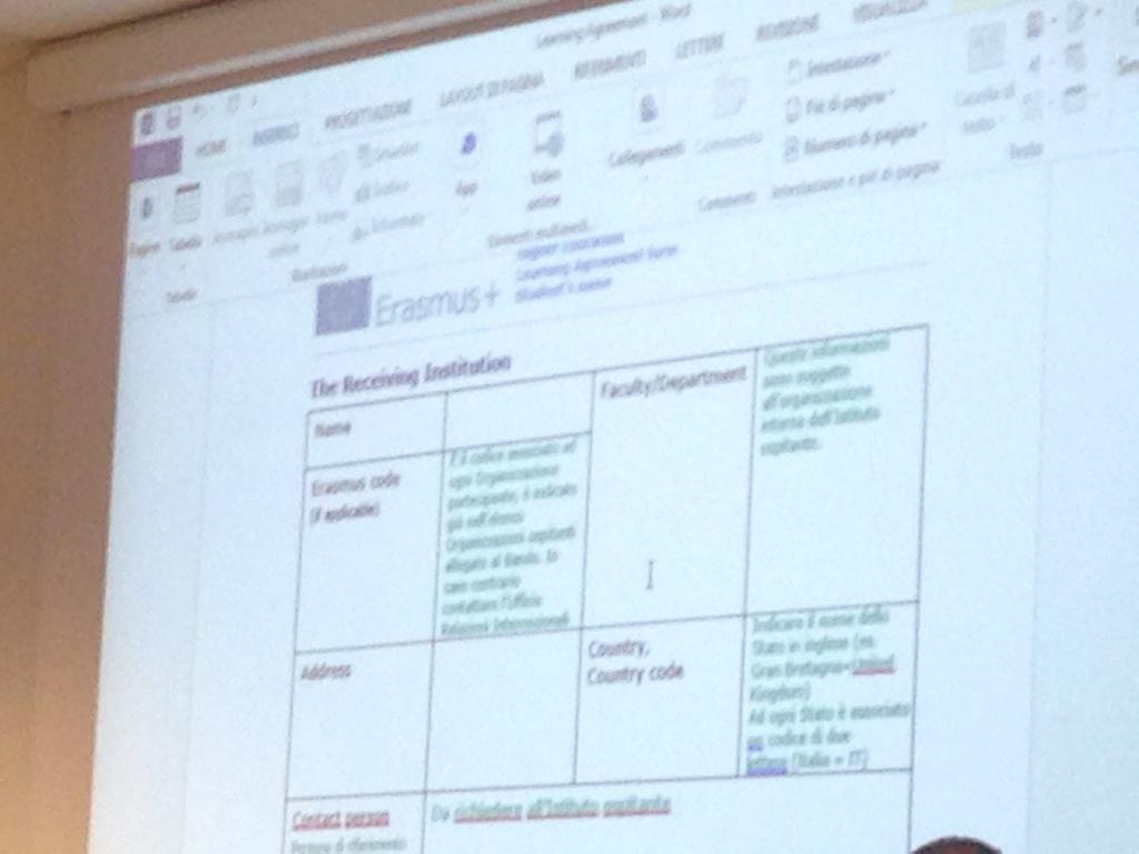 DaVelSign's tweet photo. #erasmusplus Day Unisa hanno presentato il nuovo doc #LearningAgreement modificato da @KabirTroisi x tesi con me 😊 http://t.co/6ZSxU0DfGI