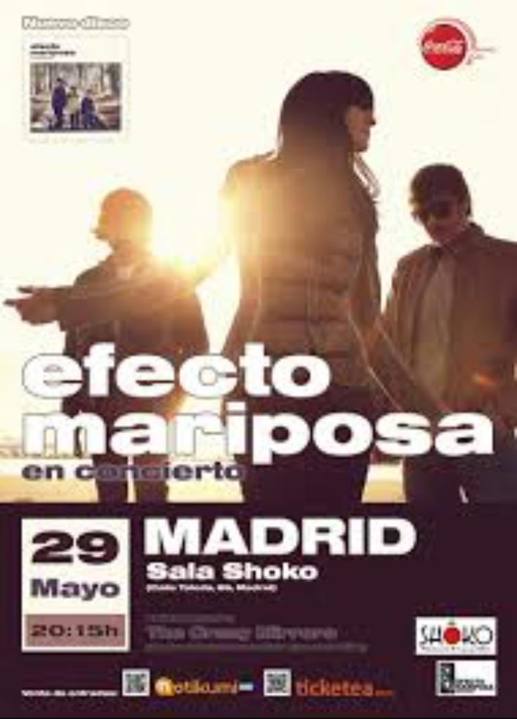 CabinaPOP's tweet photo. ESTA NOCHE  #CocaColaClub  te trae a @shokomadrid  EN CONCIERTO a @EF_MARIPOSA y @TheCrazyMirrors 
¡No FALTES!
http://t.co/JOEt1zEI77