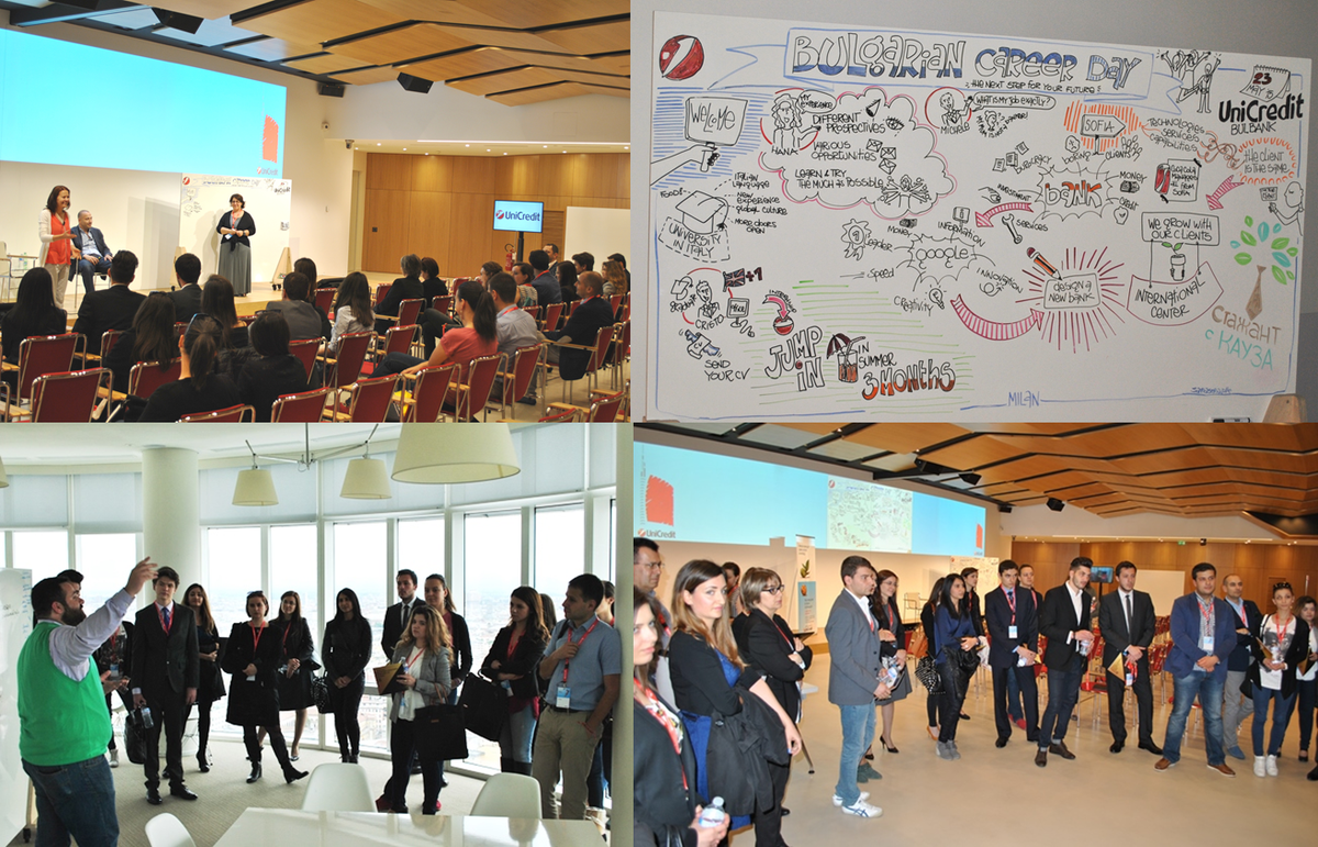 hana_citbajova's tweet photo. We met young Bulgarians in Italy discussing opportunities for professional career in Bulgaria @UniCreditBG #ceehr http://t.co/oeyIO1nIfG