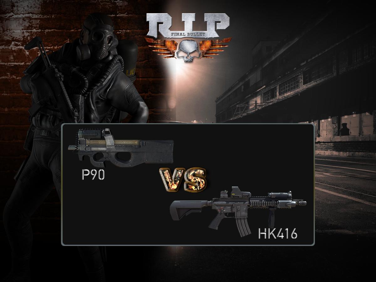 ripfinalbullet's tweet photo. P90 mı yoksa HK416 mı? Senin tercihin hangisi? http://t.co/12E5KkyyEr