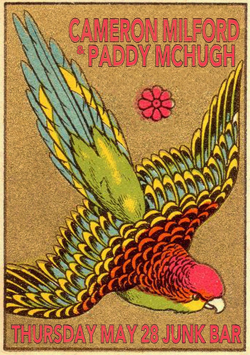 Milford_Music's tweet photo. Hey Brissie! I'm playing the Junk Bar this Thursday with Paddy McHugh...it's gonna be great! $10 Doors at 7:30. http://t.co/OY0PFxF7Ey