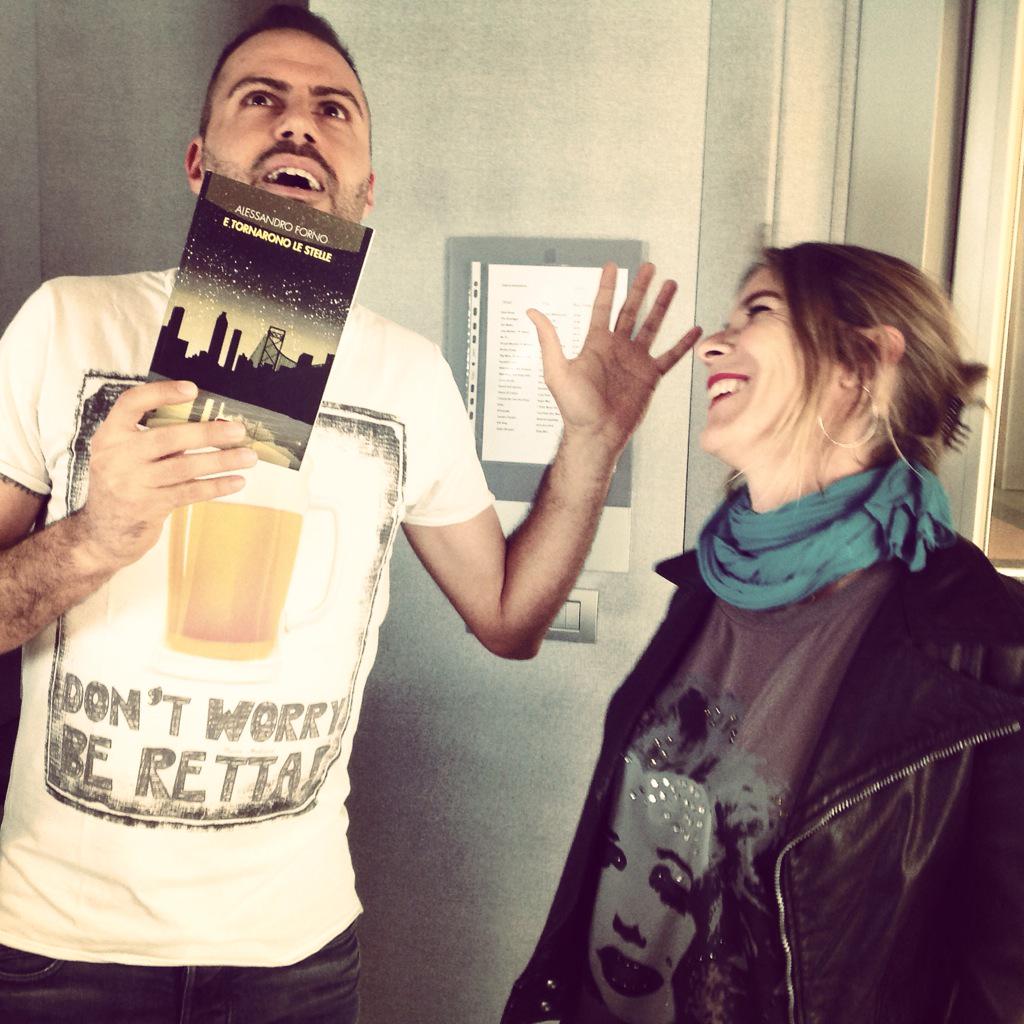 105takeaway's tweet photo. Oggi @LetiziaPuccioni per la rubrica #faccialibro consiglia #etornaronolestelle #alessandroforno @EnsembleEdizion ! http://t.co/L5upBB6Dfx