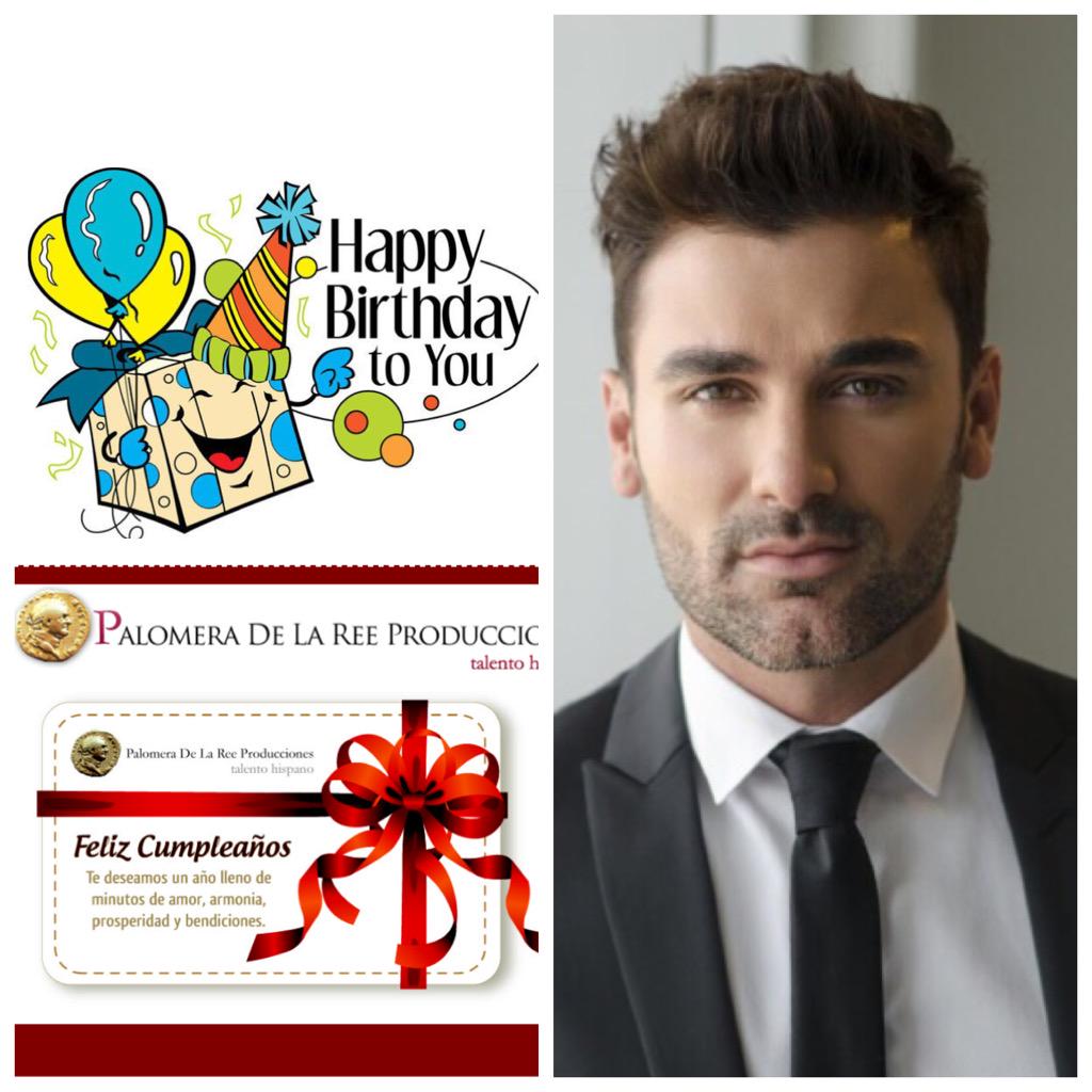 Happy birthday mi querido lo mejor de lo mejor     