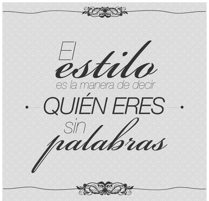 esdemoda_'s tweet photo. El estilo es la forma de decir quien eres sin palabras... http://t.co/3NkXRqIAZX