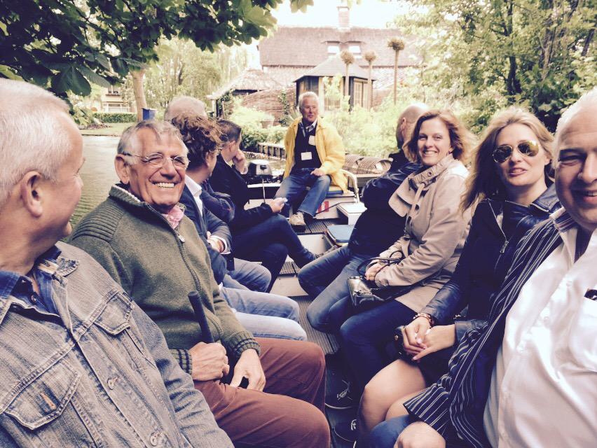 Tussen het stadsgolven door, tochtje over de gracht #khnwhd regio Midden-Nederland.