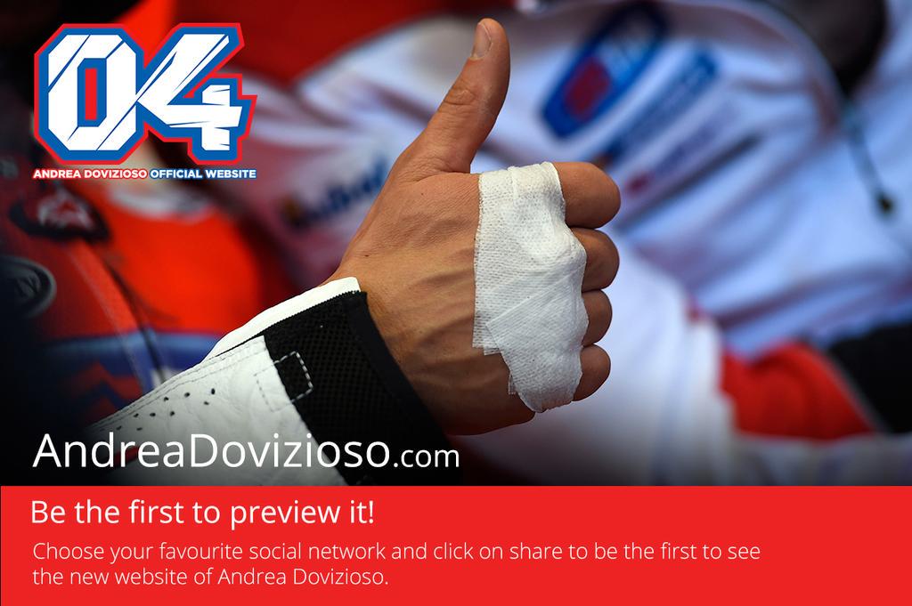 AndreaDovizioso's tweet photo. Dovi's new website will be online on Thursday 28th
BE THE FIRST TO PREVIEW IT ON MAY 27TH
#dovi04 #desmodovi http://t.co/B4kBAT0lIS