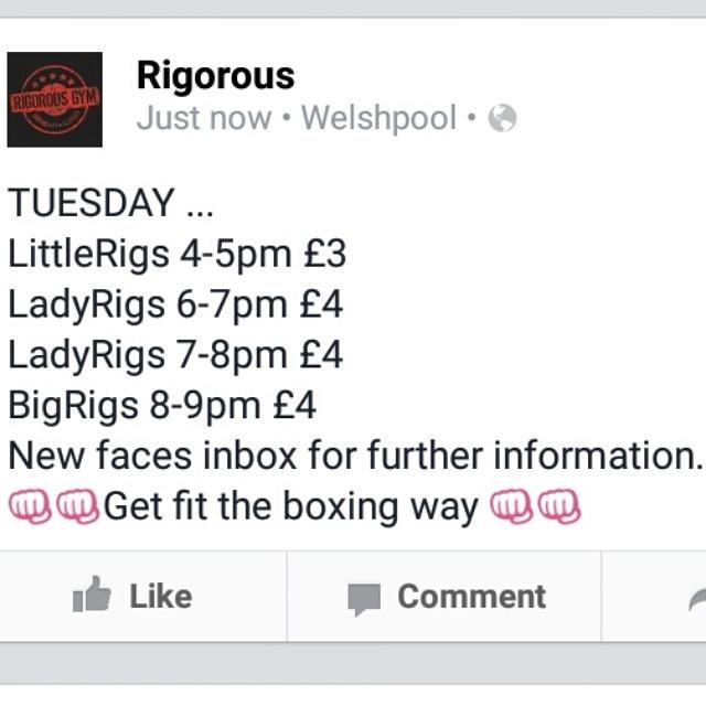 Rigorous Gym tweet media