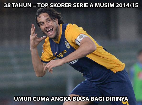 \" Selamat ulang tahun, Luca Toni!  Happy birthday legend!!