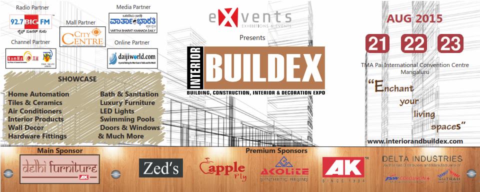 INB2015's tweet photo. #Interiorandbuildex Interior,Building,Construction&amp;Decoration Expo, 21- 23 Aug 2015 #Mangalore http://t.co/WUatrQJbqI http://t.co/s7Y3tdxqXT