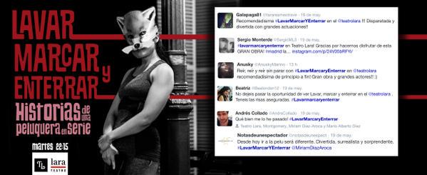 MercheTorano's tweet photo. En el #TeatroLara #laGenteSeLoPasaBomba http://t.co/mn4rJ3s0Lf