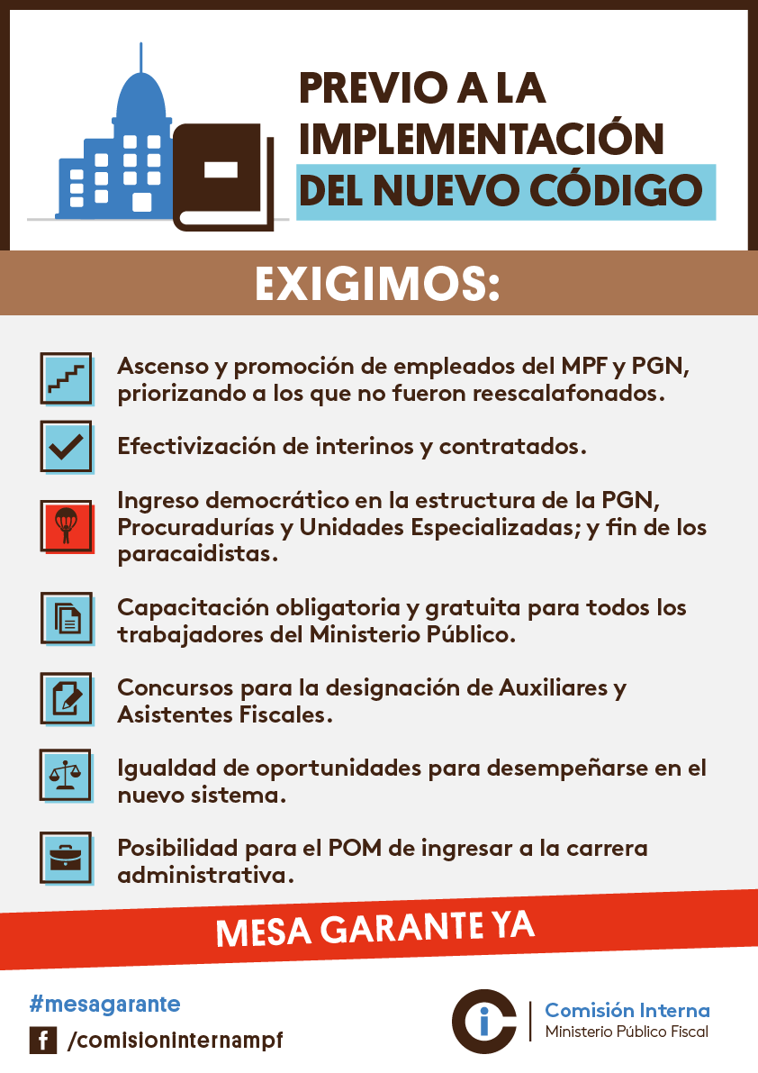ComisionMpf's tweet photo. Ascenso y promoción empleados del MPF y PGN priorizando a quienes no fueron rescalafonados. http://t.co/IGoigdN4WL