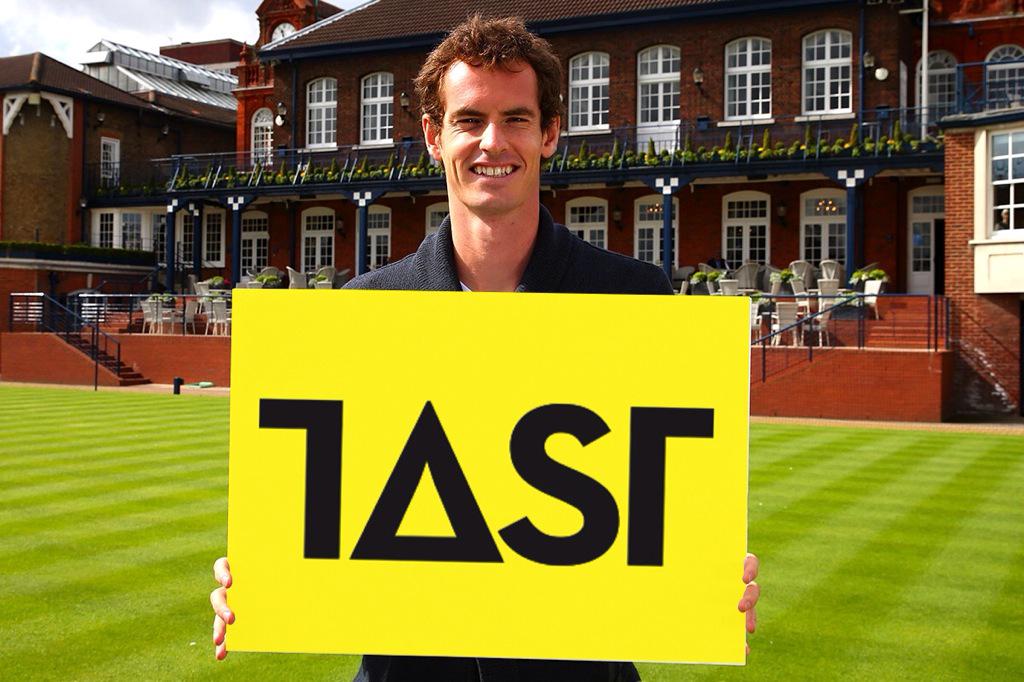 tastmusic's tweet photo. It's hard not to smile while promoting TAST, just ask homeboy Andy Murray! #celebsloveTAST https://t.co/2pWQhbv5YR http://t.co/bmjZyHfrqj