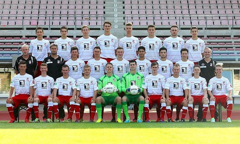 ROTWEISSERFURT's tweet photo. Leon #Packheiser schloss sich zur Saison 2013/14 unserer #RWEU19 an. Wir sagen DANKE für 2 Jahre #HERZZEIGEN! http://t.co/5gF1TWH1ot