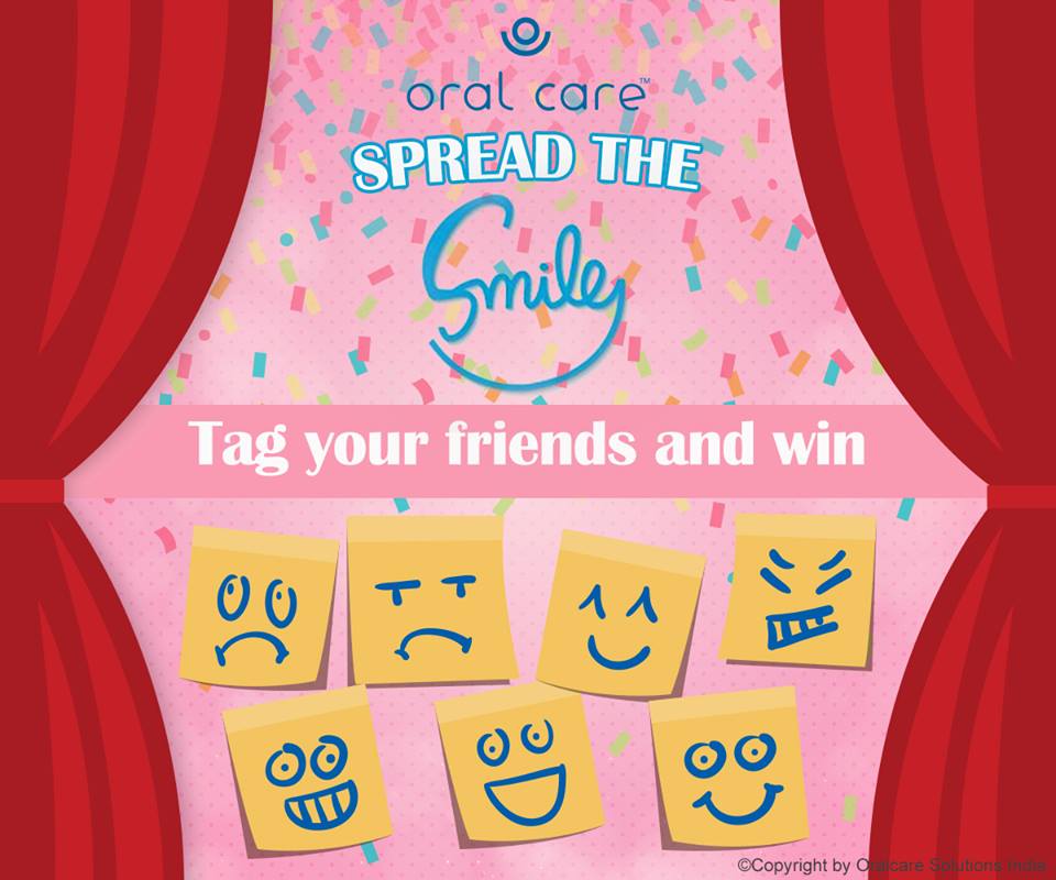 #OralCareSmilefie Contest-All u hv 2 do is share & tag ur family,frnds & stand a chnce 2 win gift frm @OralcareIndia