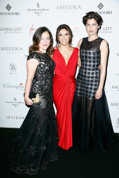 CastaPassion's tweet photo. Laetitia Casta and Eva Longoria attend the Global Gift Gala : Held at Four Seasons Hotel George V on May 25 in Paris http://t.co/cqWi3GDJqF