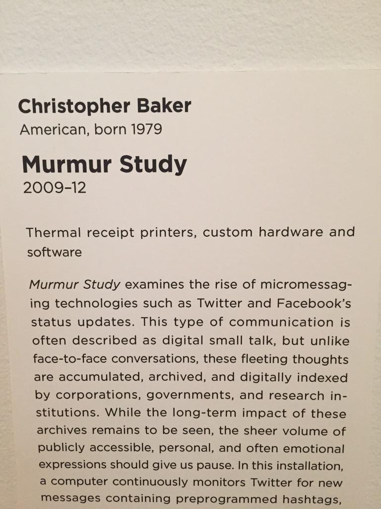 fnnygrl73's tweet photo. Testing the #chatter #murmurstudy in Chicago http://t.co/5EXRXNtufX