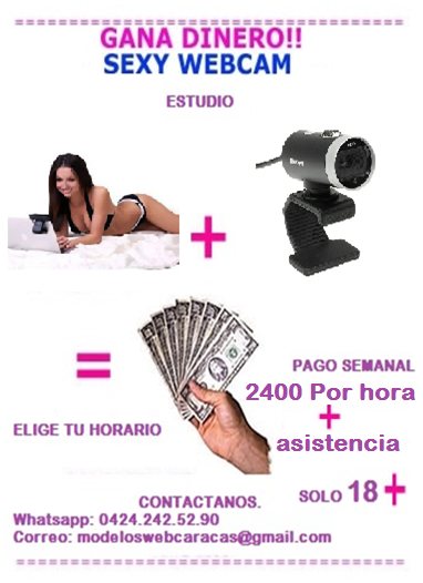 Webcamodelos's tweet photo. Genera ingresos con nosotros Como modelo webcam.Transmitimos desde caracas hacia el mundo.(No es visto en venezuela) http://t.co/CrikBcpX3l