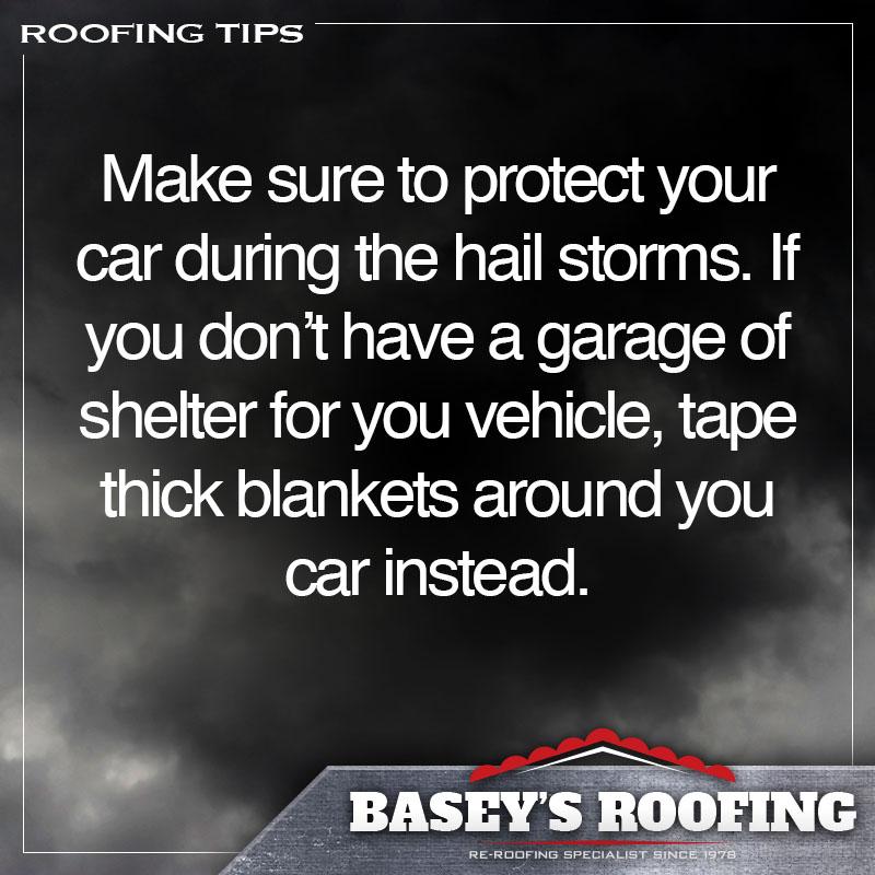 BaseysRoofing's tweet image. The name you can trust. #stormtips