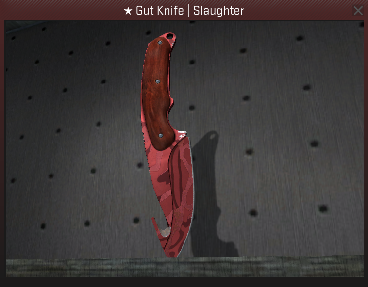 rAzzlington's tweet photo. CSGO Knife #Giveaway! FN Gut Knife Slaughter, winner drawn on Friday 5th June http://t.co/IGRvziTjjn #CSGO #gutknife http://t.co/zvXb9xlyp1