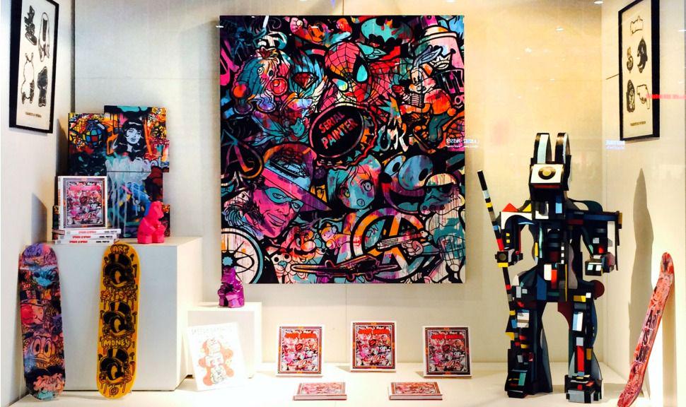 artinfodotcom's tweet image. Pioneer street artist @SpeedyGraphito is now showing at @centrepompidou and Los Angeles. bit.ly/1PEdPR7