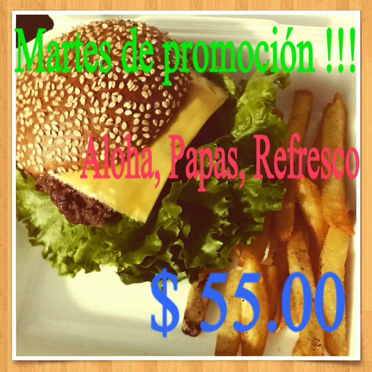 tikis_grill's tweet photo. #aloha #papas #refresco #apuratequeseacaba #tikisgrill #viamuerta #somoslosdelremolque http://t.co/ATwtEWkBPt