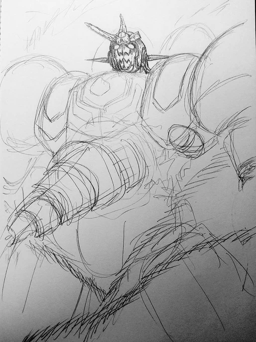 ゲッター號描こうとしたのに読み耽ってタイムオーバー 