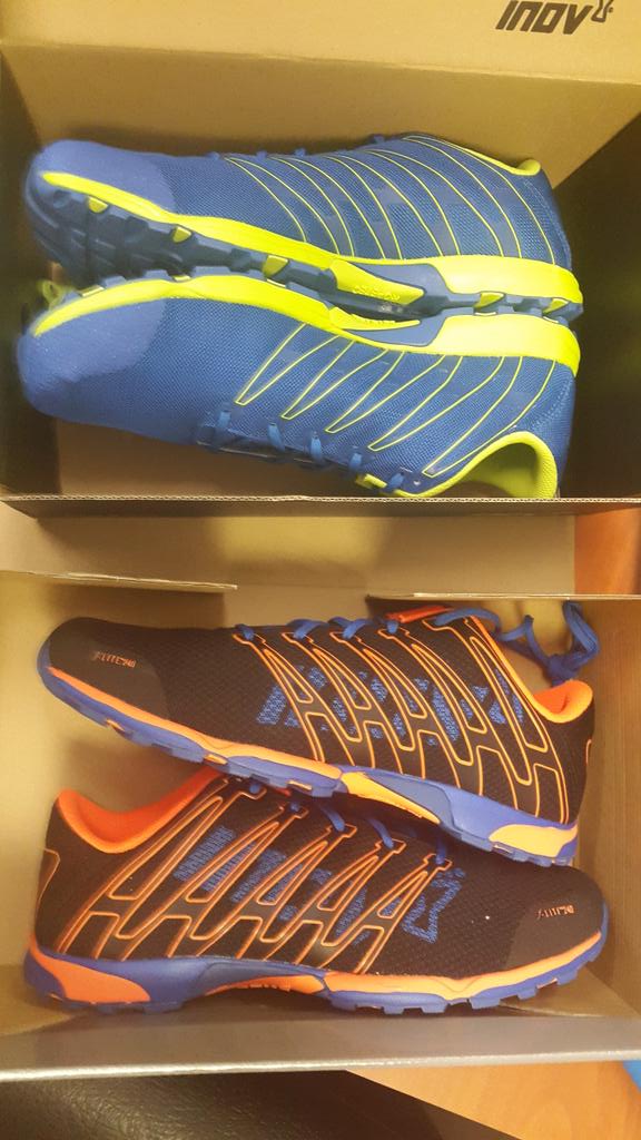 Strackcycles's tweet photo. Me and @Marcel_dewit definatelly have a shoe fettish!! @inov_8 @Strackcycles http://t.co/RkKU77iOre