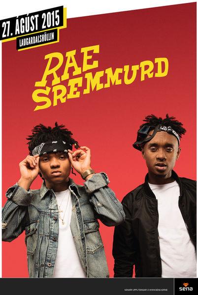 Retweet og þú gætir unnið tvo miða á Rae Sremmurd. 
Drögum út tvo aðila um miðjan júní sem fá tvo miða á tónleikana.