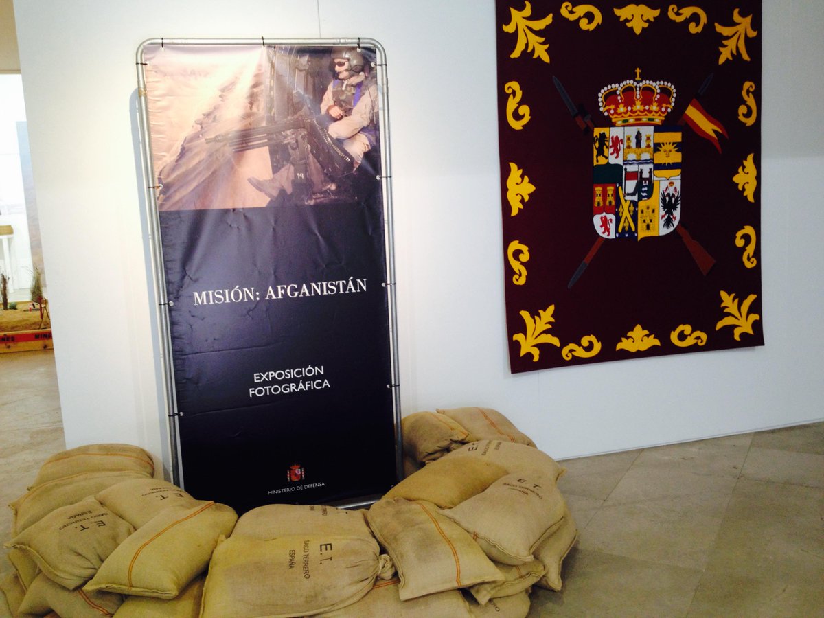 Esta tarde se inaugura la exposición Misión: Afganistán en la #Alhóndiga de #Zamora 
@AytoZamora @zamoraciudad