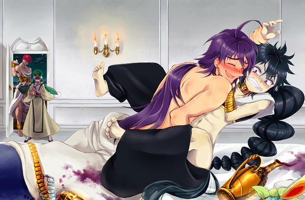 ট ইট র マギbl画像 シンジュ マギにhshsな画像集 シンジュ 萌えたらrt マギクラスタさんと繋がりたい Bl画像 相互フォロー Http T Co Wjfacu4zhw