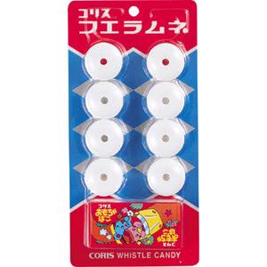 sidare_hotaru's tweet photo. んっふっふ……これよ！
「フエラムネ」
おいしくて遊べる駄菓子と言えばこれ！穴を通して息を吹くと、「ぴー」と音が出るゾ！
#ほたるbot https://t.co/clYO53FHOM