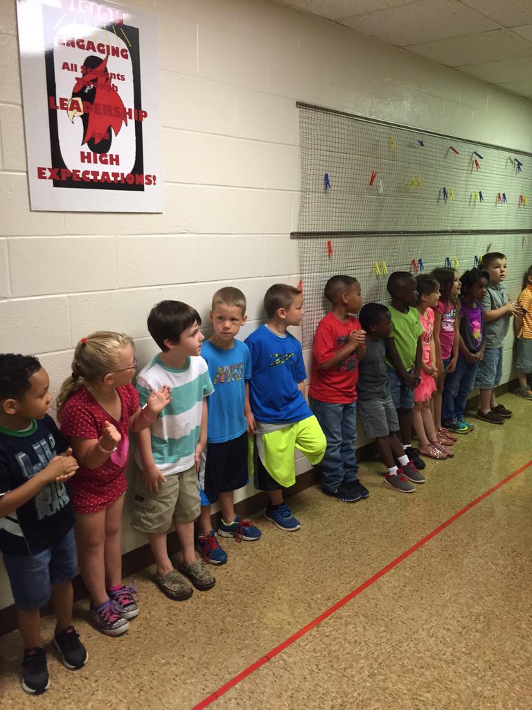 WEGuidance's tweet photo. Showing our future Raiders @OESCards what their future goal should look like. #seniorwalk2015 http://t.co/KkhcmulARg