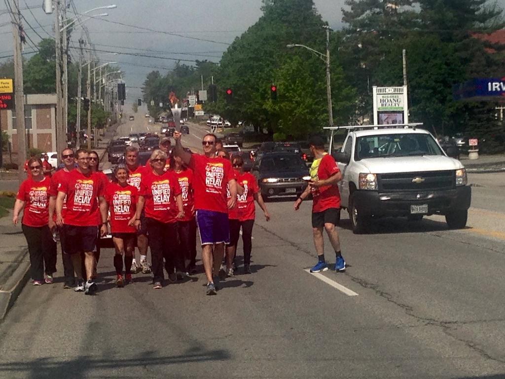 Thanks so much to our <a href="/BofA_Community/">BofA_Community</a> runners! On to Vermont. #unifiedrelay What do YOU #passtheflame for?
