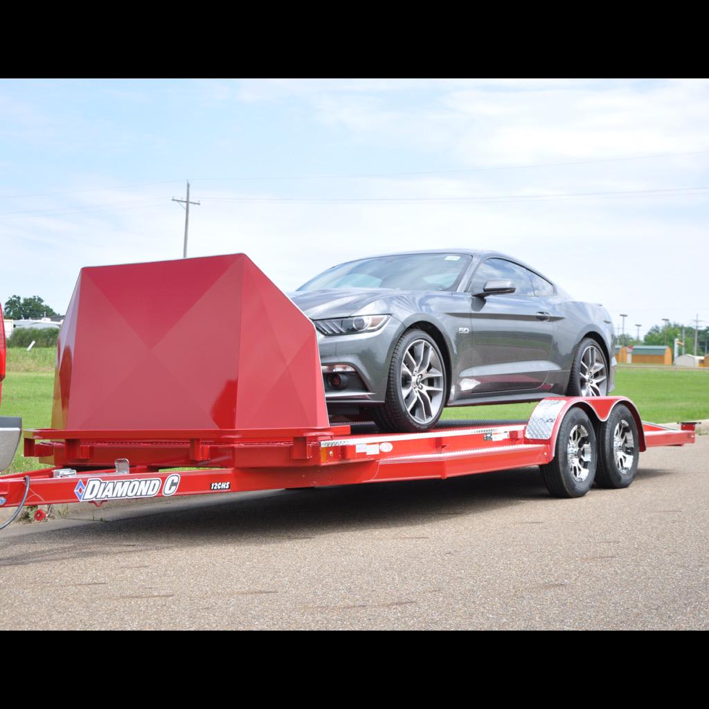 Diamond C Trailers on Twitter "Check out our red hot 12CHS car hauler
