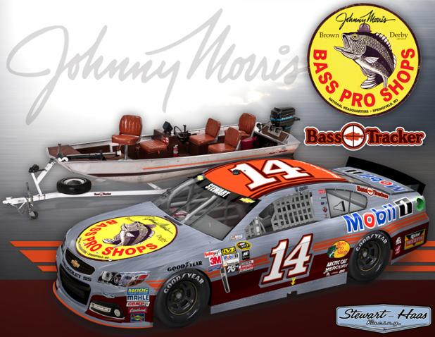 REVEAL: Retweet if you love <a href="/TonyStewart/">Tony Stewart</a>'s #14 <a href="/BassProShops/">Bass Pro Shops</a>​ Classic/<a href="/Mobil1/">Mobil 1</a>​ Chevy for <a href="/TooToughToTame/">Darlington Raceway</a> in Sept.