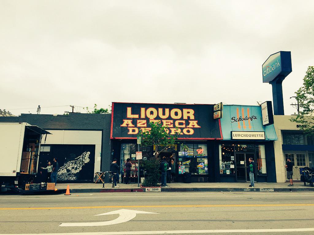 Don't mind the <a href="/ComedyBangBang/">Comedy Bang Bang</a> filming next door - we're still open for some awesome breakfast tacos this morning!